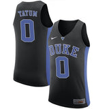 Jayson Tatum #0 Duke Blue Devils Stitched Womens College Basketball Jersey