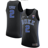 Quinn Cook #2 Duke Blue Devils Stitched Youth College Basketball Jersey