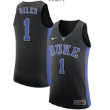 Harry Giles #1 Duke Blue Devils Stitched Womens College Basketball Jersey