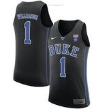 Zion Williamson #1 Duke Blue Devils Stitched Womens College Basketball Jersey