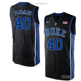 Marshall Plumlee #40 Duke Blue Devils Stitched Youth College Basketball Jersey
