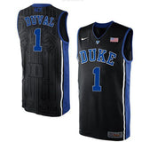 Trevon Duval #1 Duke Blue Devils Stitched Womens College Basketball Jersey