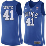 Jack White #41 Duke Blue Devils Stitched Youth College Basketball Jersey