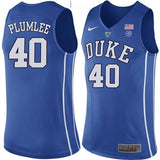 Marshall Plumlee #40 Duke Blue Devils Stitched Womens College Basketball Jersey