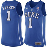 Jabari Parker #1 Duke Blue Devils Stitched Youth College Basketball Jersey