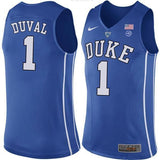 Trevon Duval #1 Duke Blue Devils Stitched Youth College Basketball Jersey