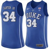 Wendell Carter Jr. #34 Duke Blue Devils Stitched Womens College Basketball Jersey
