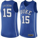 Frank Jackson #15 Duke Blue Devils Stitched Womens College Basketball Jersey
