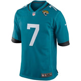 Nick Foles #7 Jacksonville Jaguars Black Game Jersey