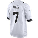Nick Foles #7 Jacksonville Jaguars Black Game Jersey