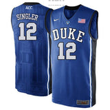 Kyle Singler #12 Duke Blue Devils Stitched Womens College Basketball Jersey
