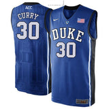 Seth Curry #30 Duke Blue Devils Stitched Youth College Basketball Jersey
