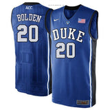 Marques Bolden #20 Blue Devils Stitched Womens College Basketball Jersey