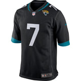 Nick Foles #7 Jacksonville Jaguars Black Game Jersey