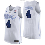 JJ Redick #4 Duke Blue Devils Stitched Womens College Basketball Jersey