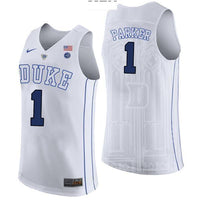 Jabari Parker #1 Duke Blue Devils Stitched Womens College Basketball Jersey