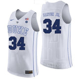 Wendell Carter Jr. #34 Duke Blue Devils Stitched Youth College Basketball Jersey