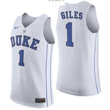 Harry Giles #1 Duke Blue Devils Stitched Womens College Basketball Jersey