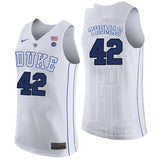 Lance Thomas #42 Duke Blue Devils Stitched Womens College Basketball Jersey