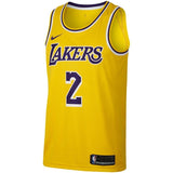 Lonzo Ball #2 Los Angeles Lakers Mens Swingman Jersey