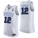 Kyle Singler #12 Duke Blue Devils Stitched Youth College Basketball Jersey