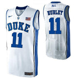 Bobby Hurley #11 Duke Blue Devils Stitched Womens College Basketball Jersey