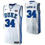 Wendell Carter Jr. #34 Duke Blue Devils Stitched Womens College Basketball Jersey