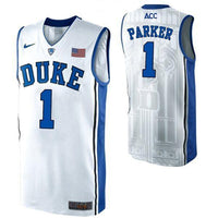 Jabari Parker #1 Duke Blue Devils Stitched Womens College Basketball Jersey