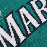 Seattle Mariners White/Aqua/Cream Official Cool Base Jersey