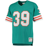 Larry Csonka #39 Miami Dolphins Aqua 1972 Retired Player Replica Jersey