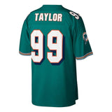Jason Taylor #99 Miami Dolphins Aqua 2006 Retired Player Replica Jersey
