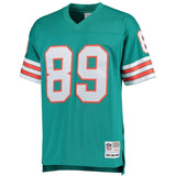 Nat Moore #89 Miami Dolphins Aqua 1984 Retired Player Replica Jersey