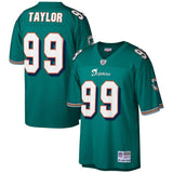 Jason Taylor #99 Miami Dolphins Aqua 2006 Retired Player Replica Jersey