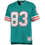 Mark Clayton #83 Miami Dolphins Aqua 1984 Retired Player Replica Jersey