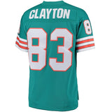 Mark Clayton #83 Miami Dolphins Aqua 1984 Retired Player Replica Jersey