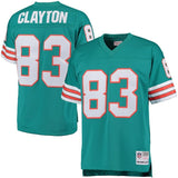 Mark Clayton #83 Miami Dolphins Aqua 1984 Retired Player Replica Jersey