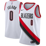 Damian Lillard #0 Portland Trail Blazers Red 2018/19 Mens Swingman Jersey