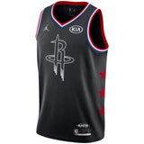 James Harden #13  Black/White 2019 NBA All-Star Game Finished Mens Swingman Jersey
