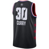 Stephen Curry #30  Black/White 2019 NBA All-Star Game Finished Mens Swingman Jersey