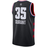 Kevin Durant #35 Black/White 2019 NBA All-Star Game Finished Mens Swingman Jersey