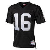 Jim Plunkett #16 Oakland Raiders Black 1980 Retired Player Vintage Replica Jersey