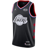 LeBron James #23 Black/White 2019 NBA All-Star Game Finished Mens Swingman Jersey