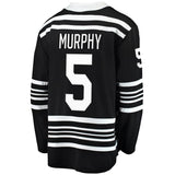 Connor Murphy #5 Chicago Blackhawks Black 2019 Winter Classic Replica Player Jersey