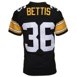 Jerome Bettis #36 Pittsburgh Steelers Black 1996 Retired Player Vintage Replica Jersey
