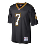 Morten Andersen #7 New Orleans Saints Black 1992 Retired Player Replica Jersey