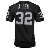 Marcus Allen #32 Oakland Raiders Black 1985 Retired Player Vintage Replica Jersey