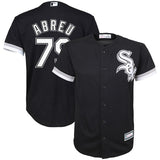 Jose Abreu #79 Chicago White Sox Youth Black Alternate Cool Base Replica Player Jersey