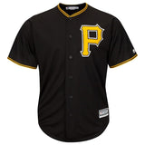 Colin Moran #19 Pittsburgh Pirates Black Alternate Cool Base Player Jersey