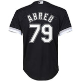 Jose Abreu #79 Chicago White Sox Youth Black Alternate Cool Base Replica Player Jersey