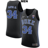 Wendell Carter Jr. #34 Duke Blue Devils Stitched Mens College Basketball Jersey